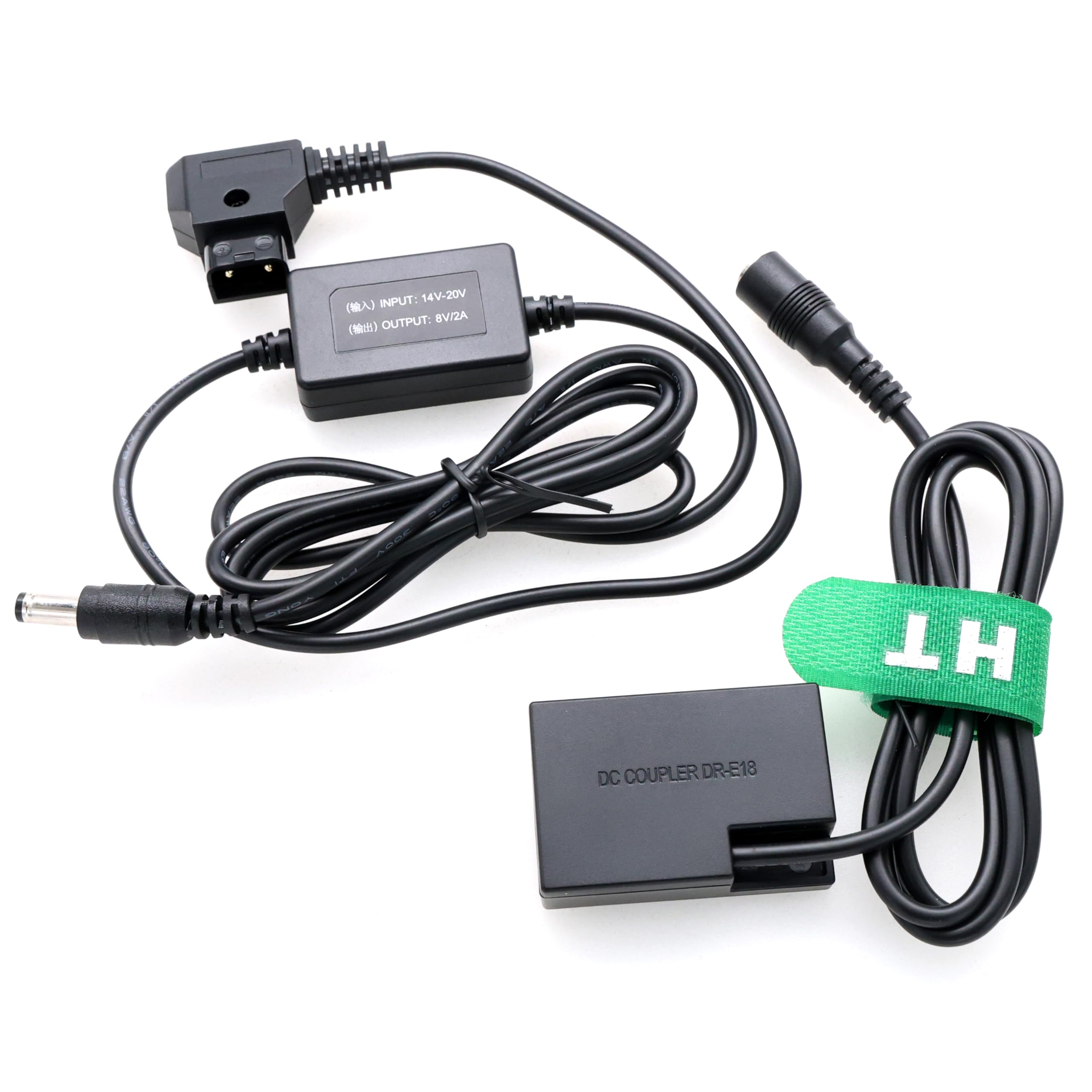 Amazon.com : HangTon V-Mount D-TAP to LP-E17 Dummy Battery for